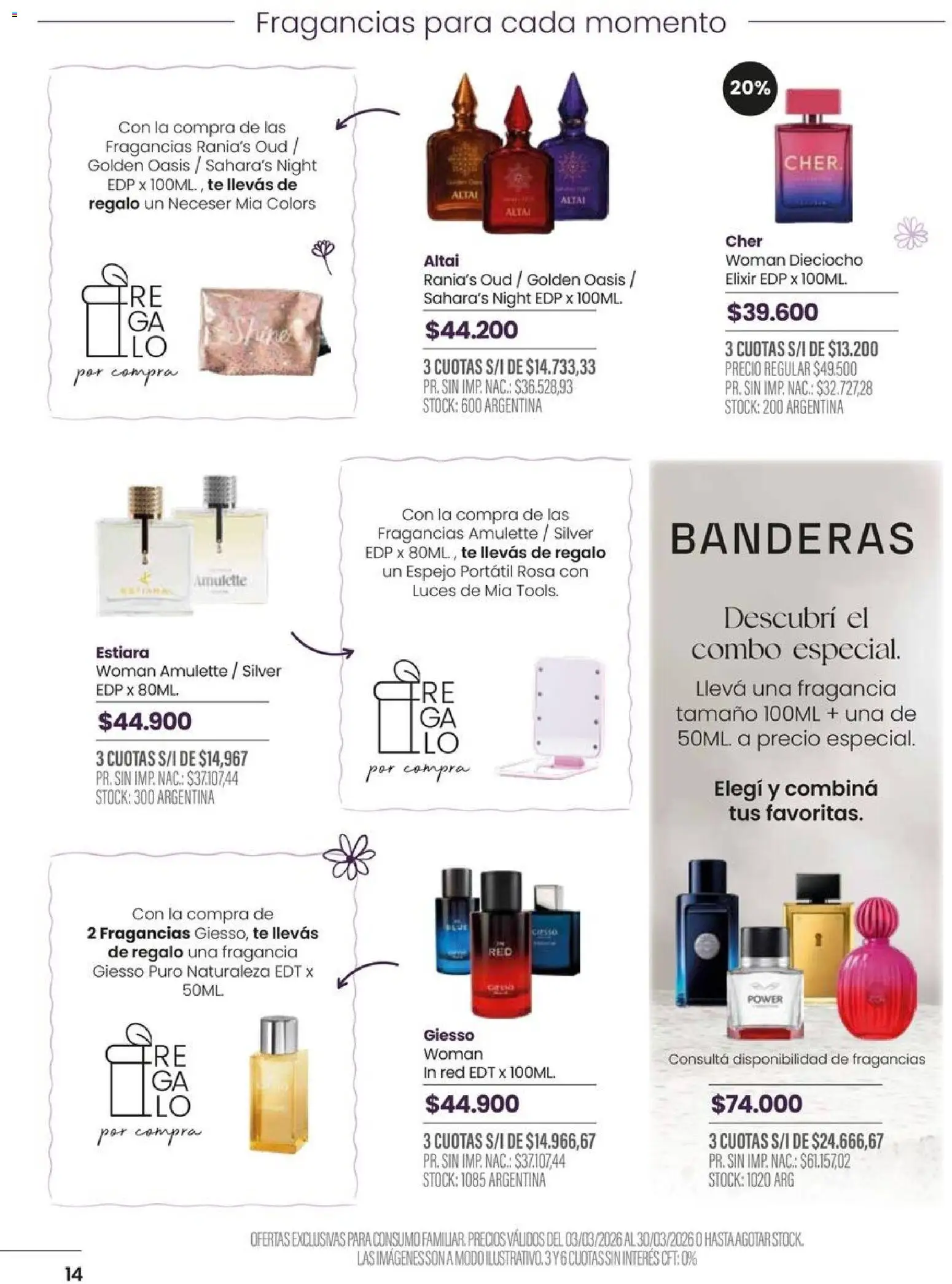 Pigmento catálogo │ válido desde el 03.03.2026 | Página: 14 | Productos: Espejo, Fragancia, Neceser, Té