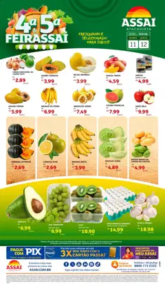 Encarte Assaí Atacadista - TO - Pré-Visualização do folheto da loja Assaí Atacadista, válido de 11.02.2026