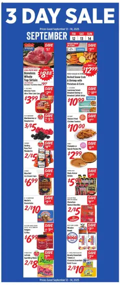 Preview of Rouses weekly ads valid from 10.09.2025