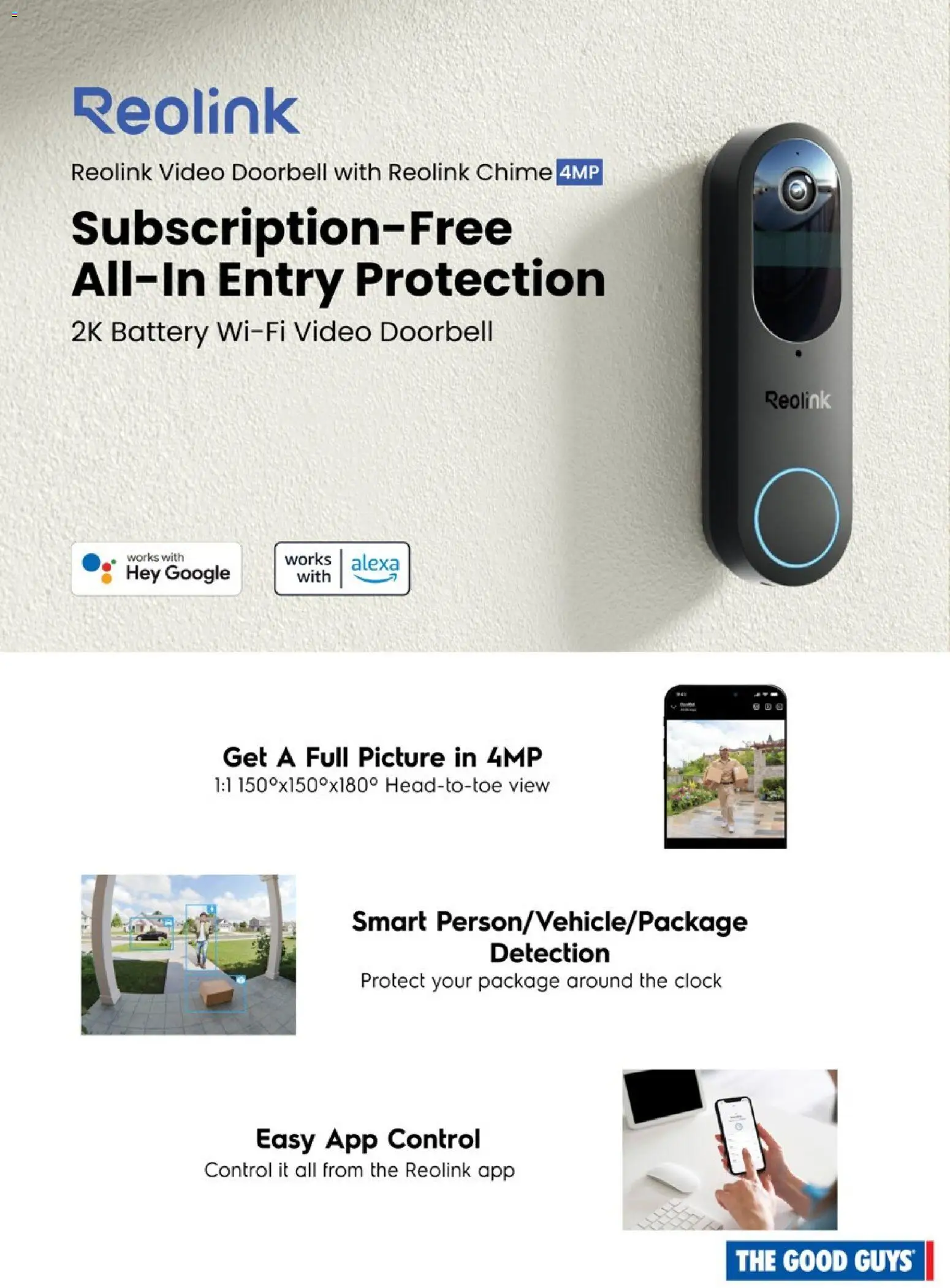 The Good Guys catalogue - valid from 17.12.2025 | Page: 25 | Products: Battery, Picture, Clock, Doorbell