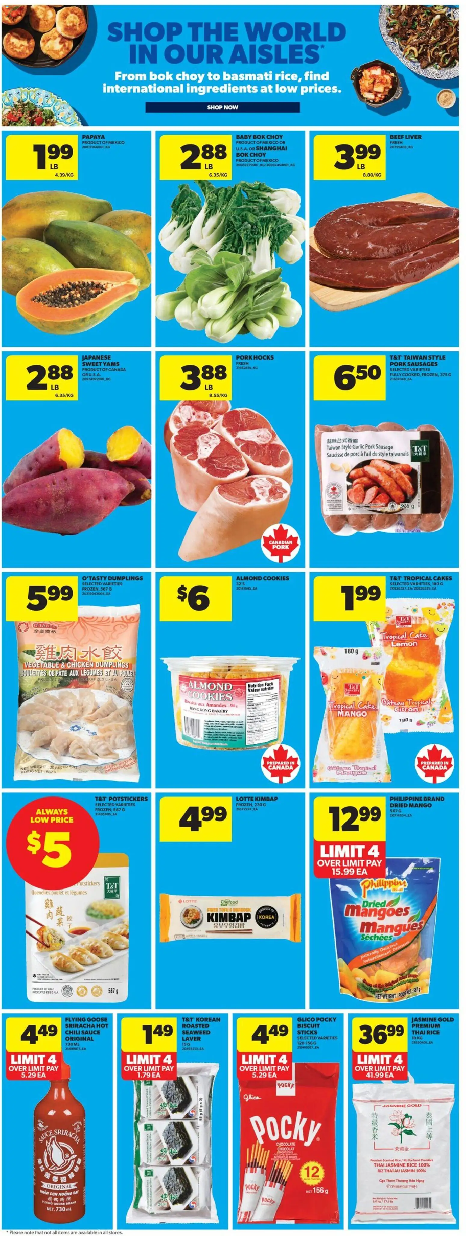Real Canadian Superstore flyer valid from 09.04.2026 | Page: 23 | Products: Rice, Cookies, Bakery, Chocolate