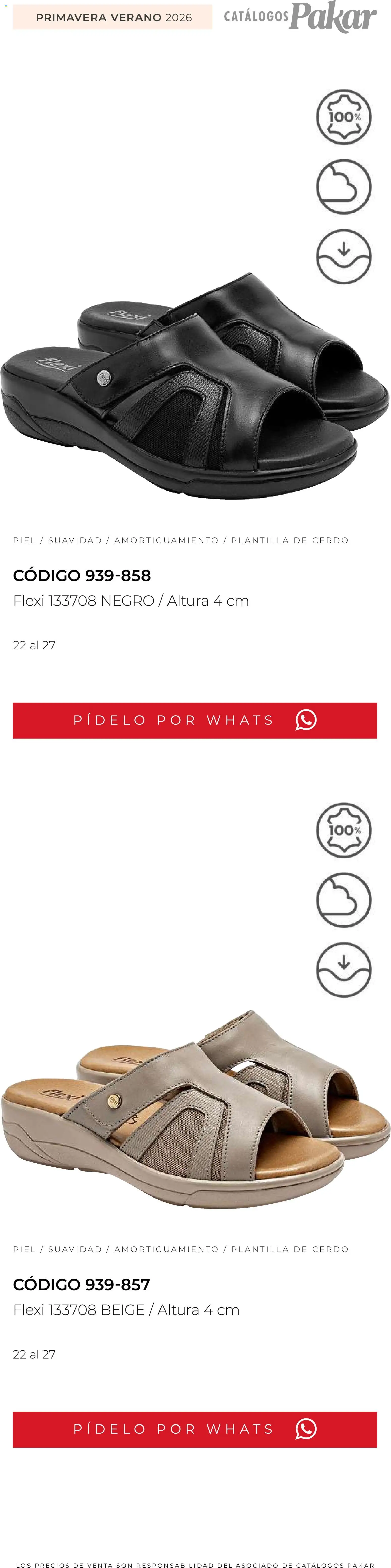 Nuevas ofertas de SC Pakar válidas en toda la República Mexicana desde el 04.03.2026. ¡Encuentra las mejores ofertas en SC Pakar catálogo Flexi PV26! | Página: 26 | Productos: Cerdo