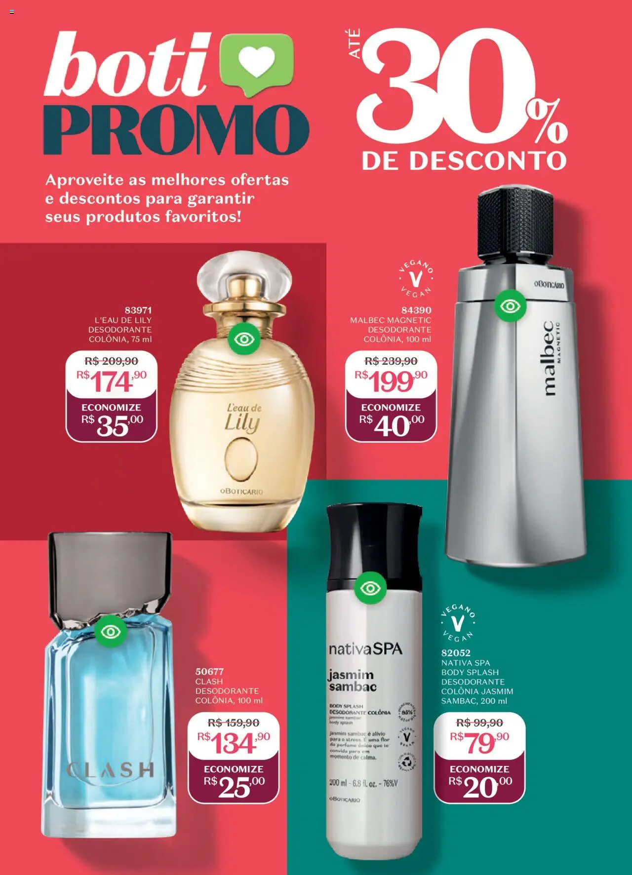 O Boticário Folheto - válido de 22.09.2025 | Página: 197 | Produtos: Perfume, Desodorante, Body