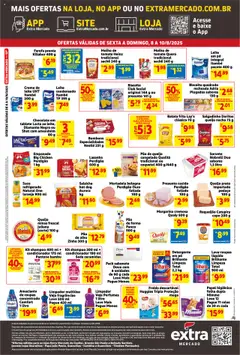 Extra Folheto - válido de 08.08.2025 | Página: 2 | Produtos: Biscoito, Suco, Salgadinhos, Perfumes