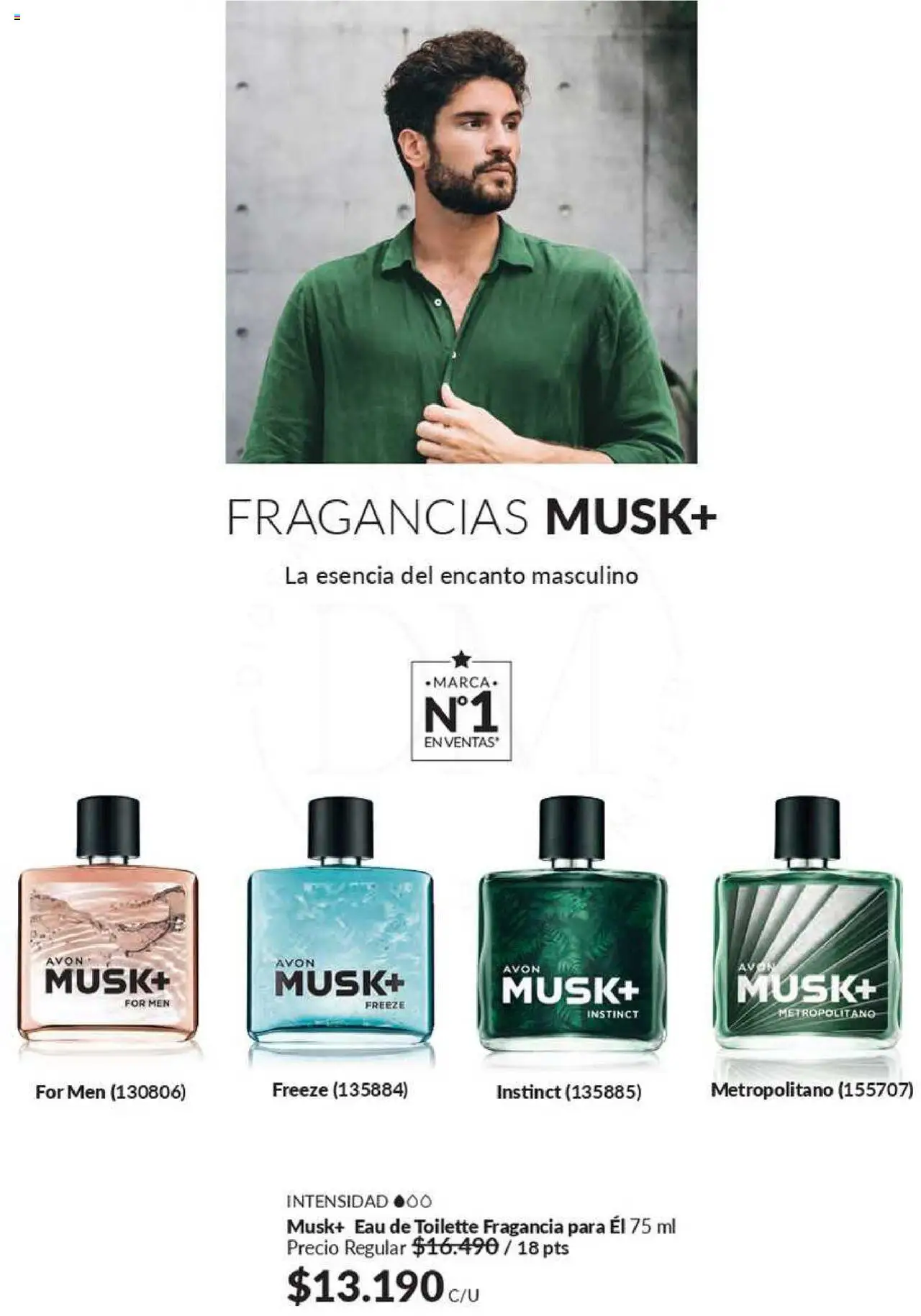 Catálogo Avon Campaña 12 │ válido desde el 22.07.2025 | Página: 63 | Productos: Fragancia, Eau de toilette