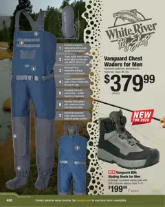 Preview of Cabela's weekly ads valid from 22.01.2026 | Page: 400 | Products: Boots