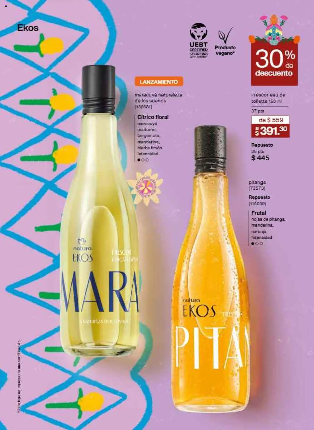 Nuevas ofertas de Natura válidas en toda la República Mexicana desde el 17.09.2025. ¡Encuentra las mejores ofertas en Natura - Campaña 15 2025! | Página: 37 | Productos: Limón