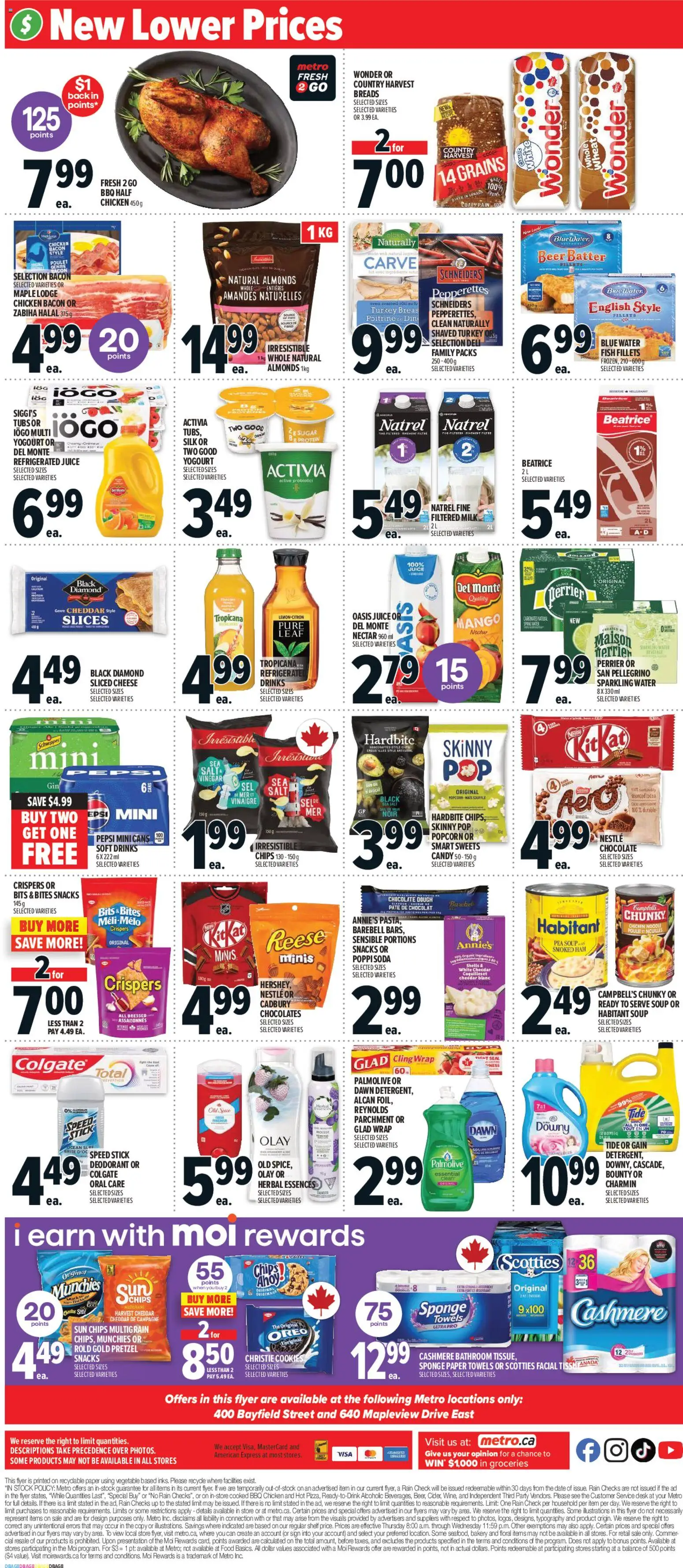 Metro flyer valid from 06.11.2025 | Page: 4 | Products: Chips, Bakery, Ham, Beer