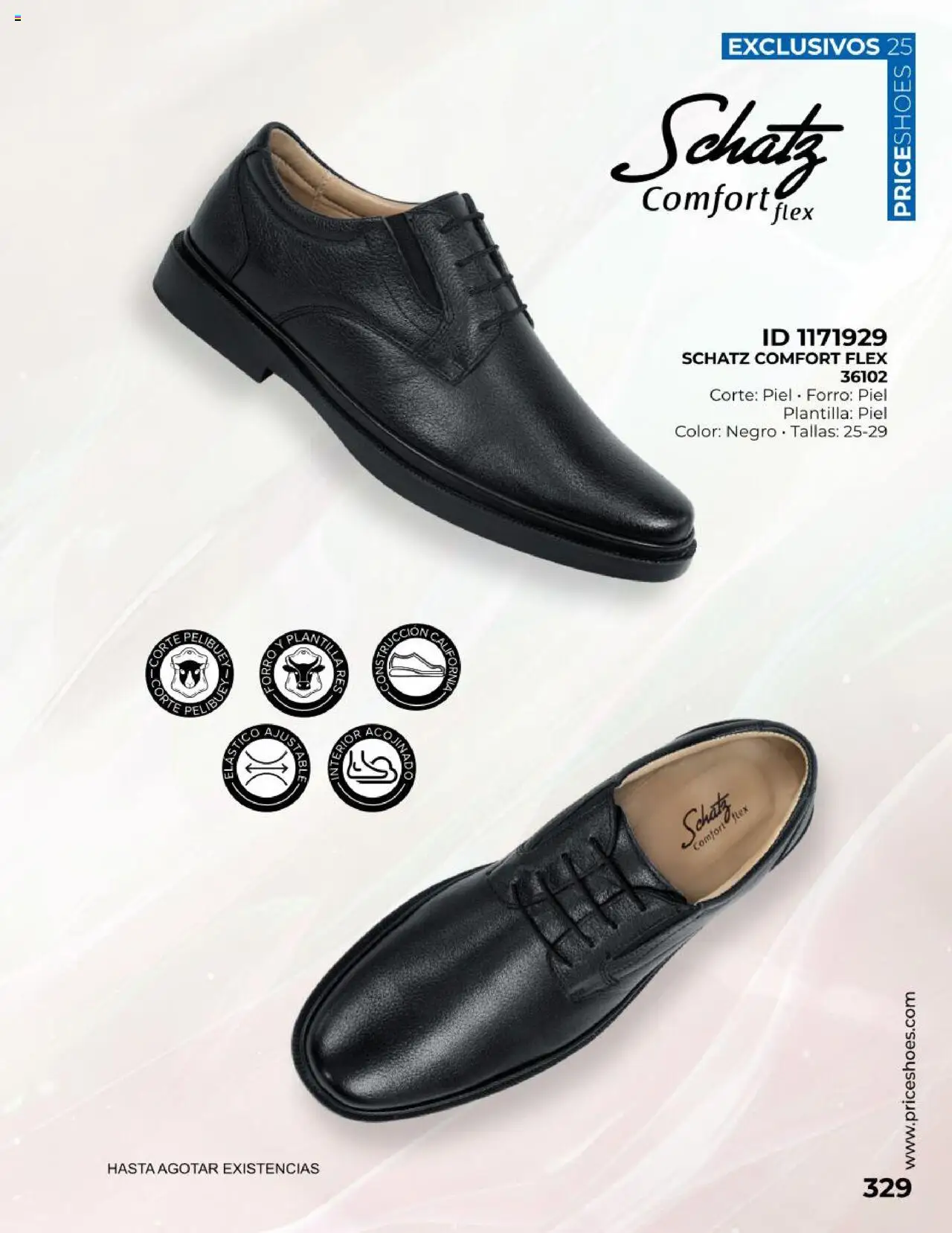 Nuevas ofertas de Price Shoes válidas en toda la República Mexicana desde el 19.10.2025. ¡Encuentra las mejores ofertas en Price Shoes catálogo Exclusivos 2025! | Página: 327