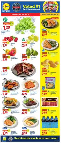 Preview of Lidl weekly ads valid from 24.09.2025