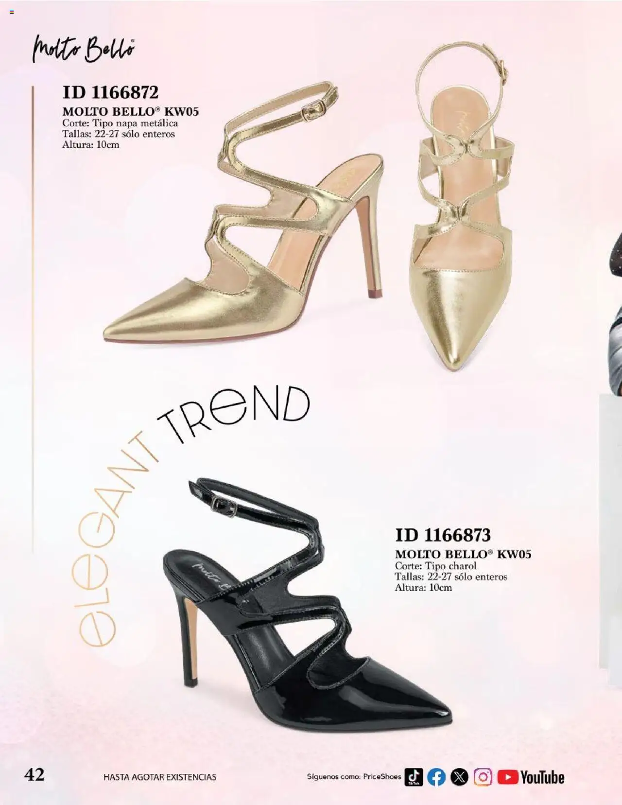 Nuevas ofertas de Price Shoes válidas en toda la República Mexicana desde el 05.08.2024. ¡Encuentra las mejores ofertas en Price Shoes catálogo Vestir Casual ! | Página: 42