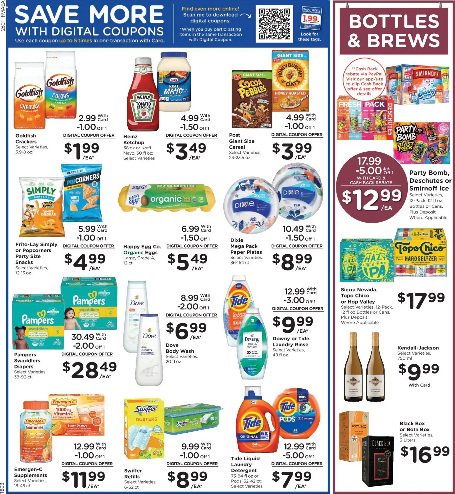 Fred Meyer Weekly Ad - valid from 04.02.2026 | Page: 8 | Products: Vitamin, Box, Cheese, Ketchup