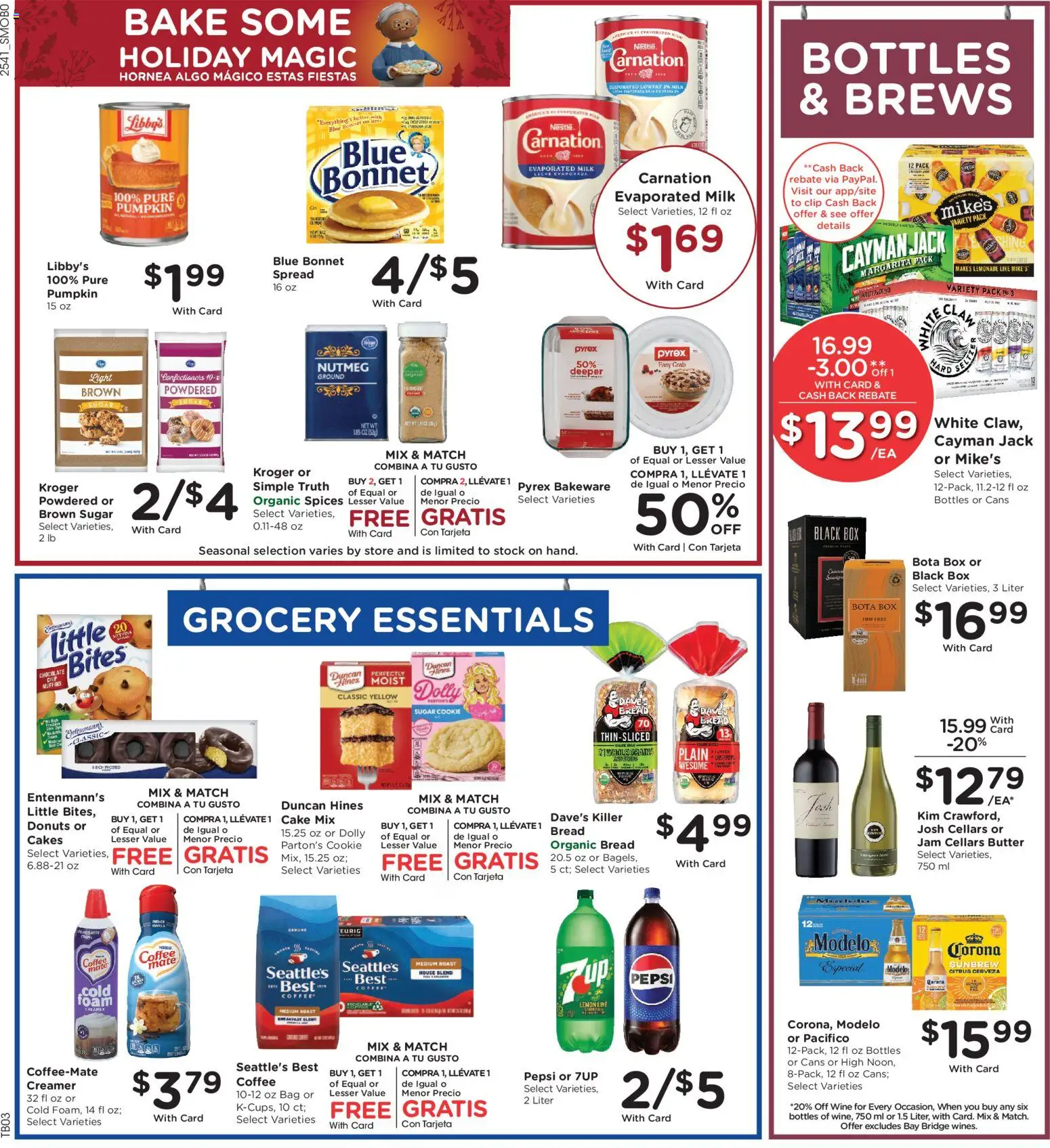 Smith's Weekly Ad - ID - valid from 12.11.2025 | Page: 5 | Products: Box, Clip, Milk, Bread