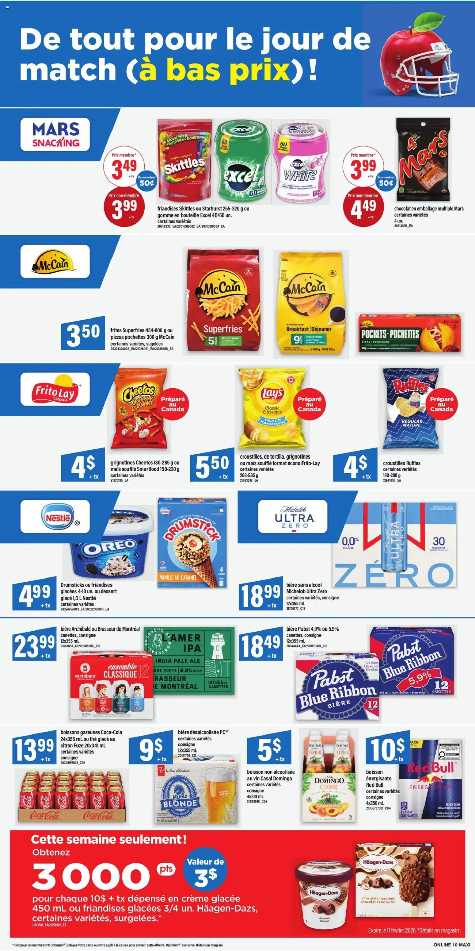 Maxi flyer valid from 05.02.2026 | Page: 12 | Products: PC, Chocolate, Pizza