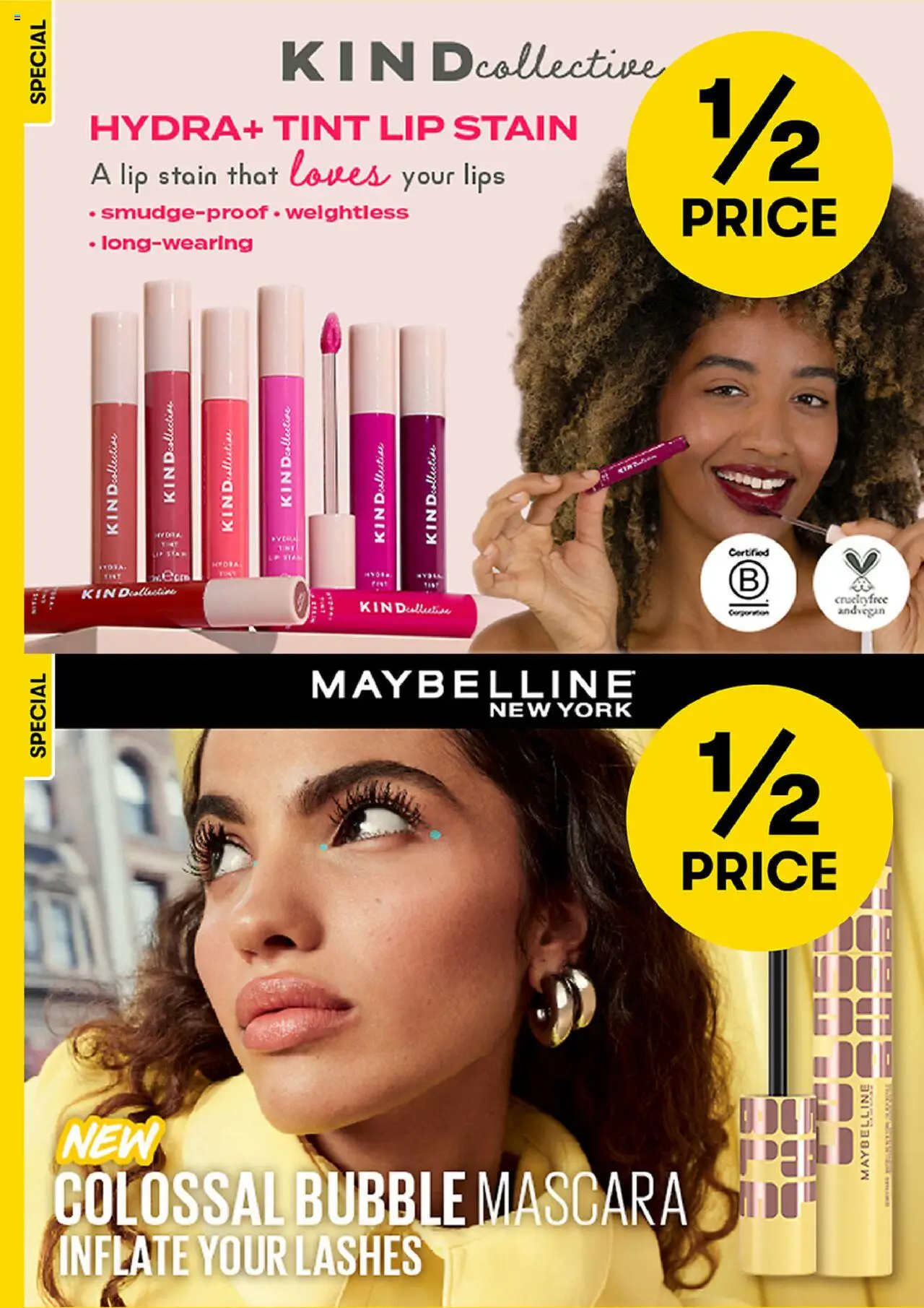 Big W catalogue - valid from 07.08.2025 | Page: 5 | Products: Mascara, Lip stain