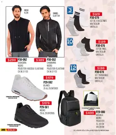 Vista previa de Cklass catálogo Rebajas Navideñas Calzado, nuevo folleto de la tienda, válido en México a partir del 30.11.2025 | Página: 400 | Productos: Chamarra, Mochila, Válvula, Sudadera