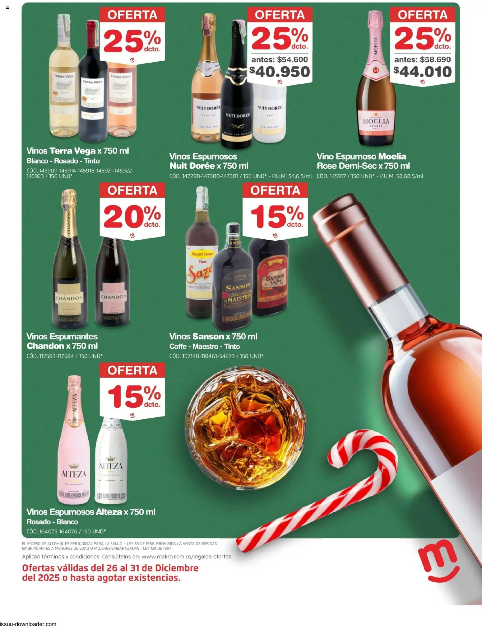 Makro revista - valida desde el 26.12.2025 | Página: 5 | Productos: Vino, Tintura