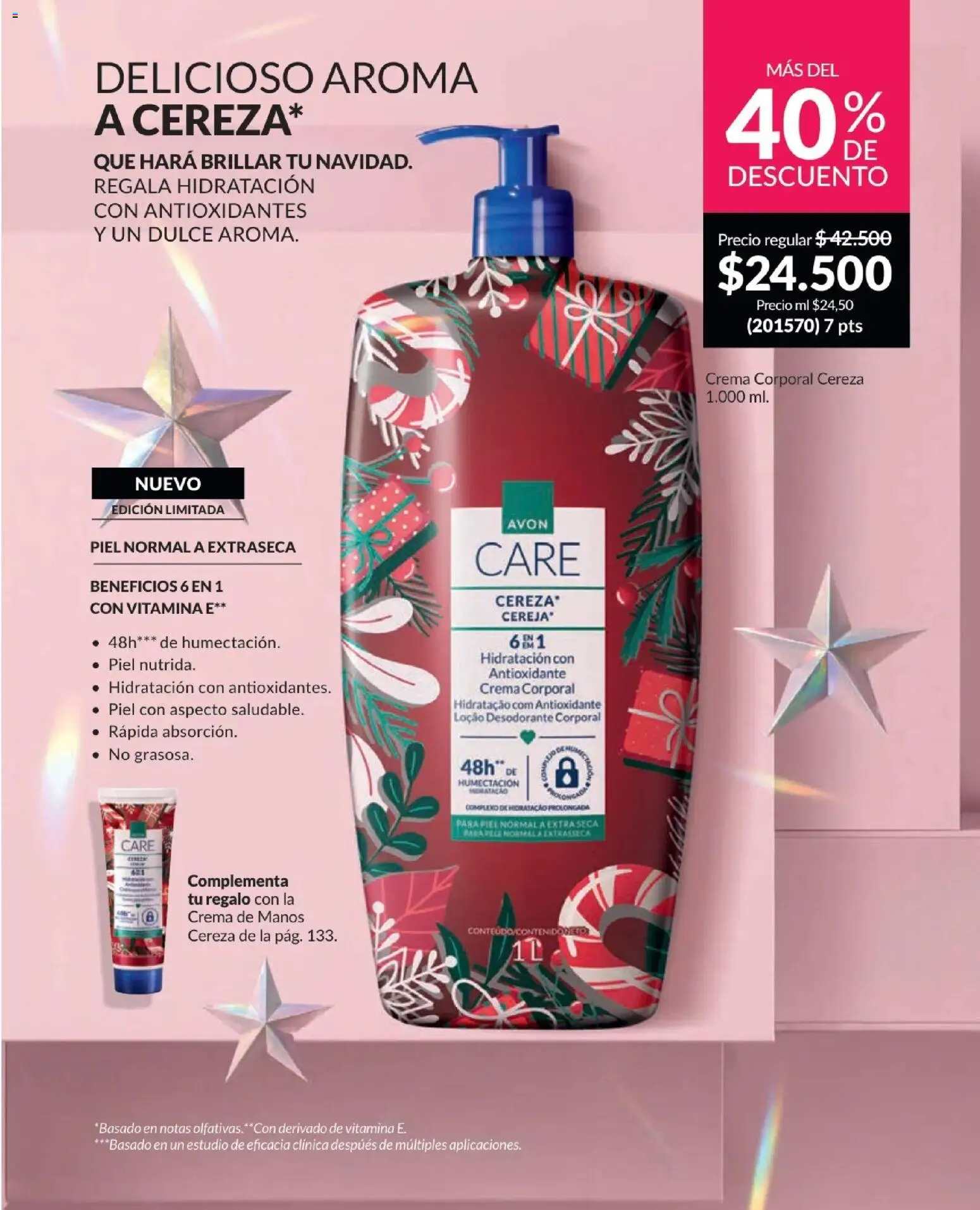 Avon revista - valida desde el 01.12.2025 | Página: 37 | Productos: Crema, Crema de manos, Desodorante
