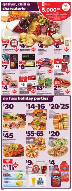 Preview of Independent Grocer weekly flyer / circulaire from shop Independent Grocer valid from 11.12.2025 | Page: 6 | Products: Case, Cheese, Juice, Beer