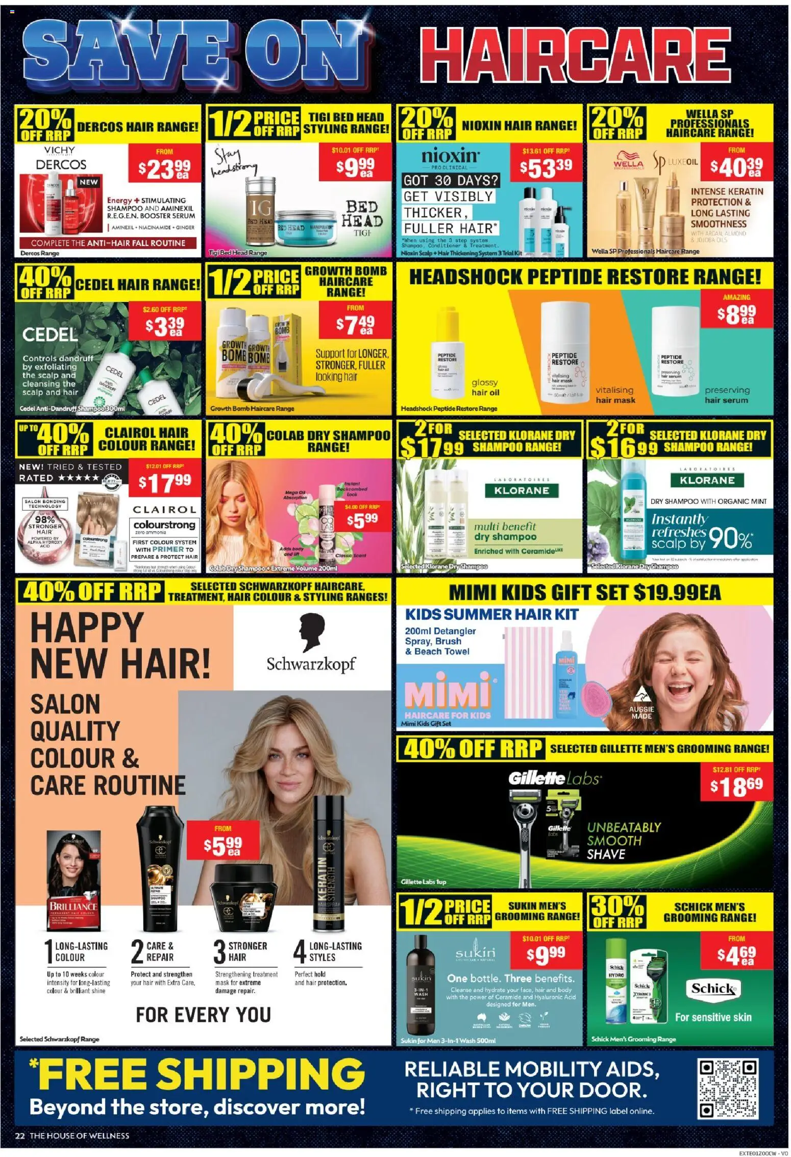 Chemist Warehouse catalogue - valid from 25.12.2025 | Page: 22 | Products: Oil, Hair colour, Treatment, Bed