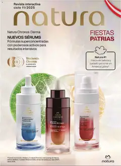 Vista previa de folleto Natura - Ciclo 11 de la Natura válido desde 01.07.2025