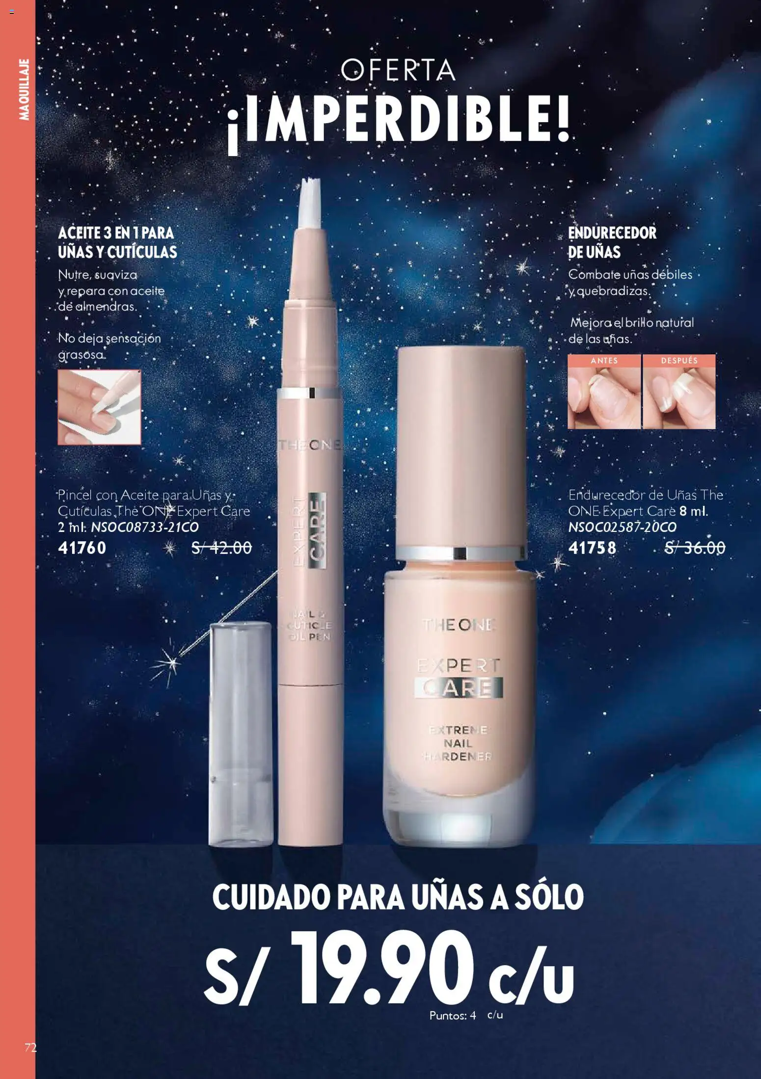 Catálogo Oriflame válido desde 06.12.2025 | Página: 72 | Productos: Pincel, Aceite, Maquillaje