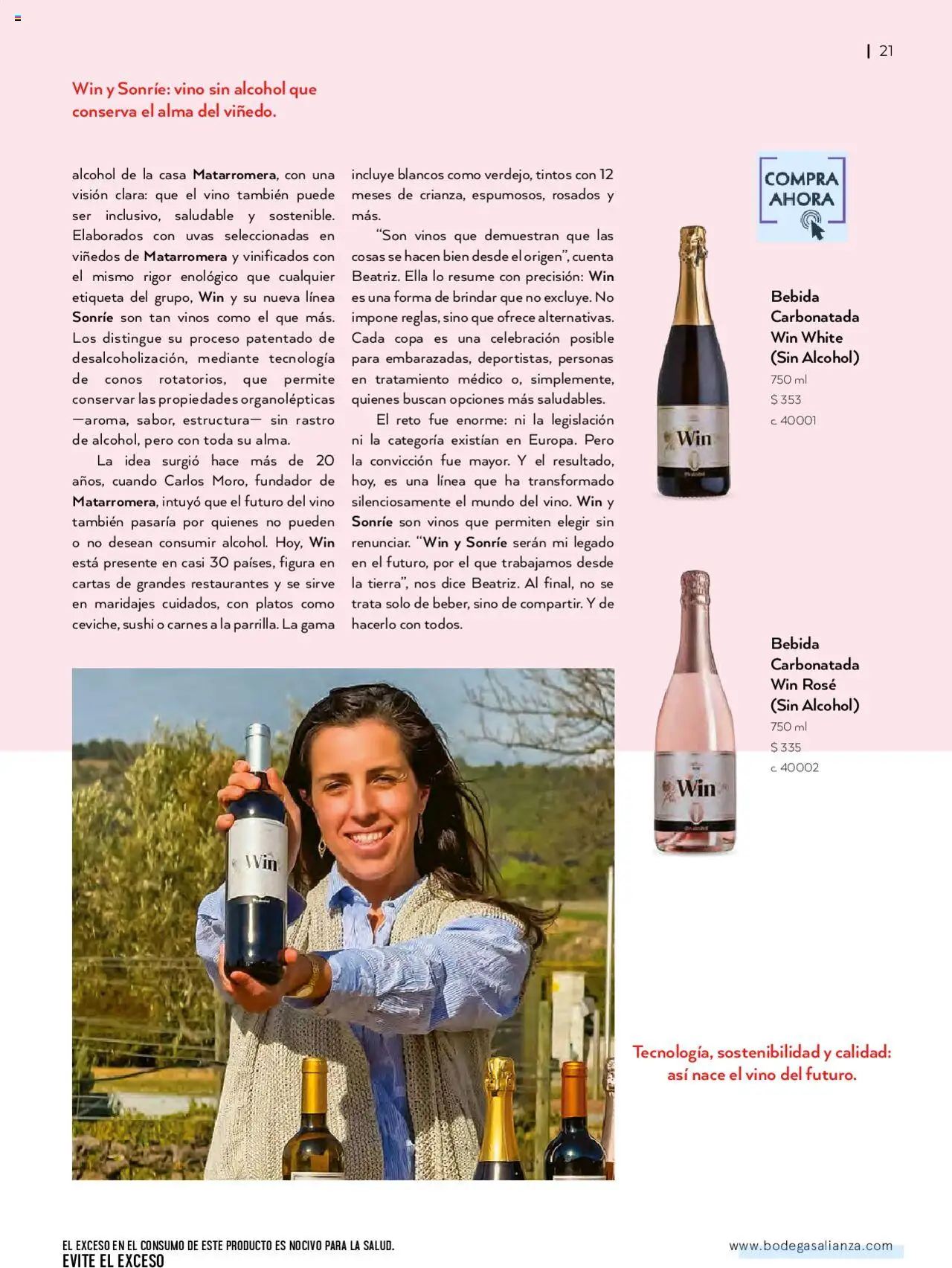Nuevas ofertas de Bodegas Alianza válidas en toda la República Mexicana desde el 01.07.2025. ¡Encuentra las mejores ofertas en Bodegas Alianza catálogo Cava Morada! | Página: 23 | Productos: Vino