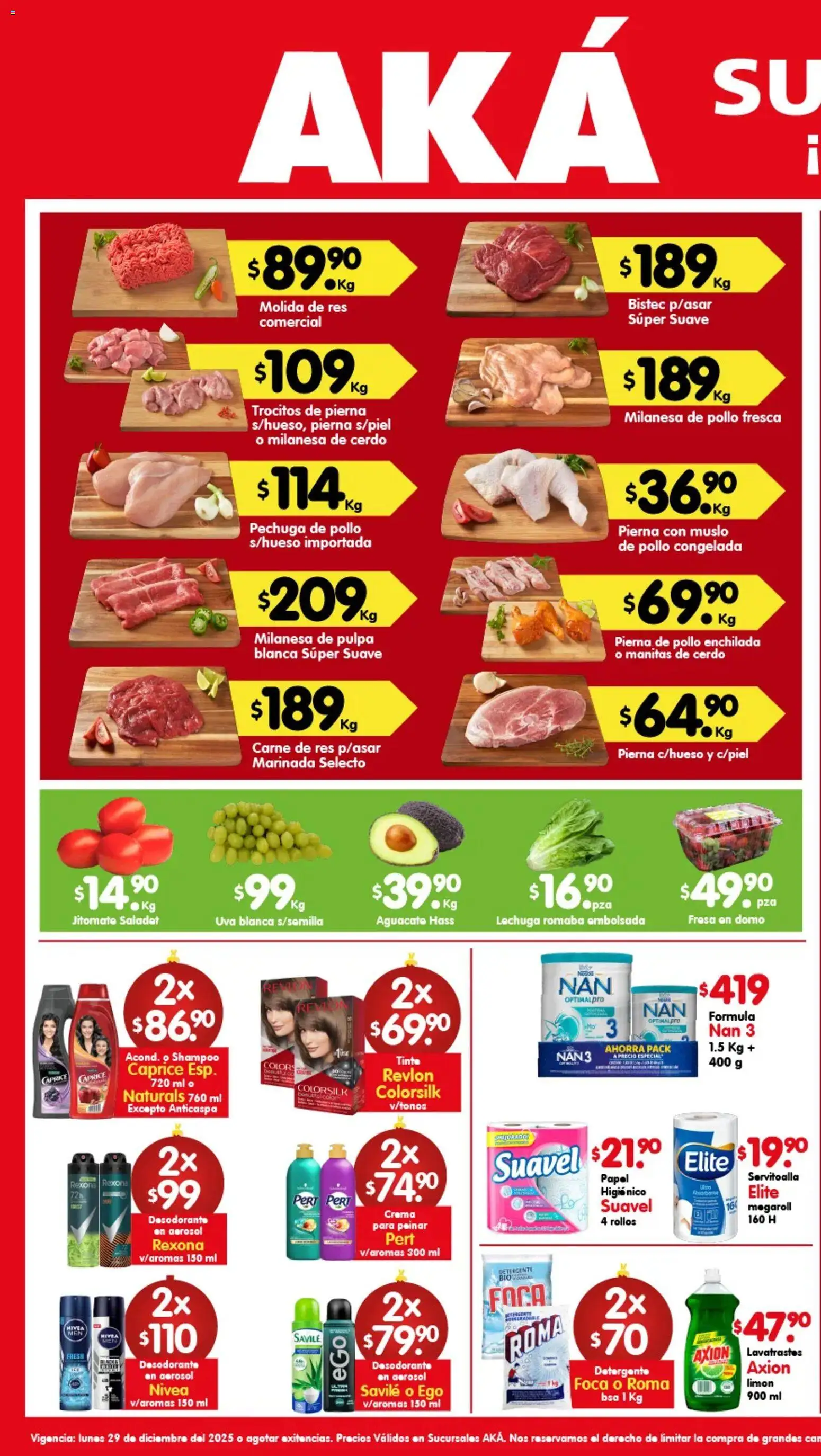 Nuevas ofertas de Arteli válidas en toda la República Mexicana desde el 29.12.2025. ¡Encuentra las mejores ofertas en Arteli folleto Aká Super Bodega Foraneas! | Página: 1