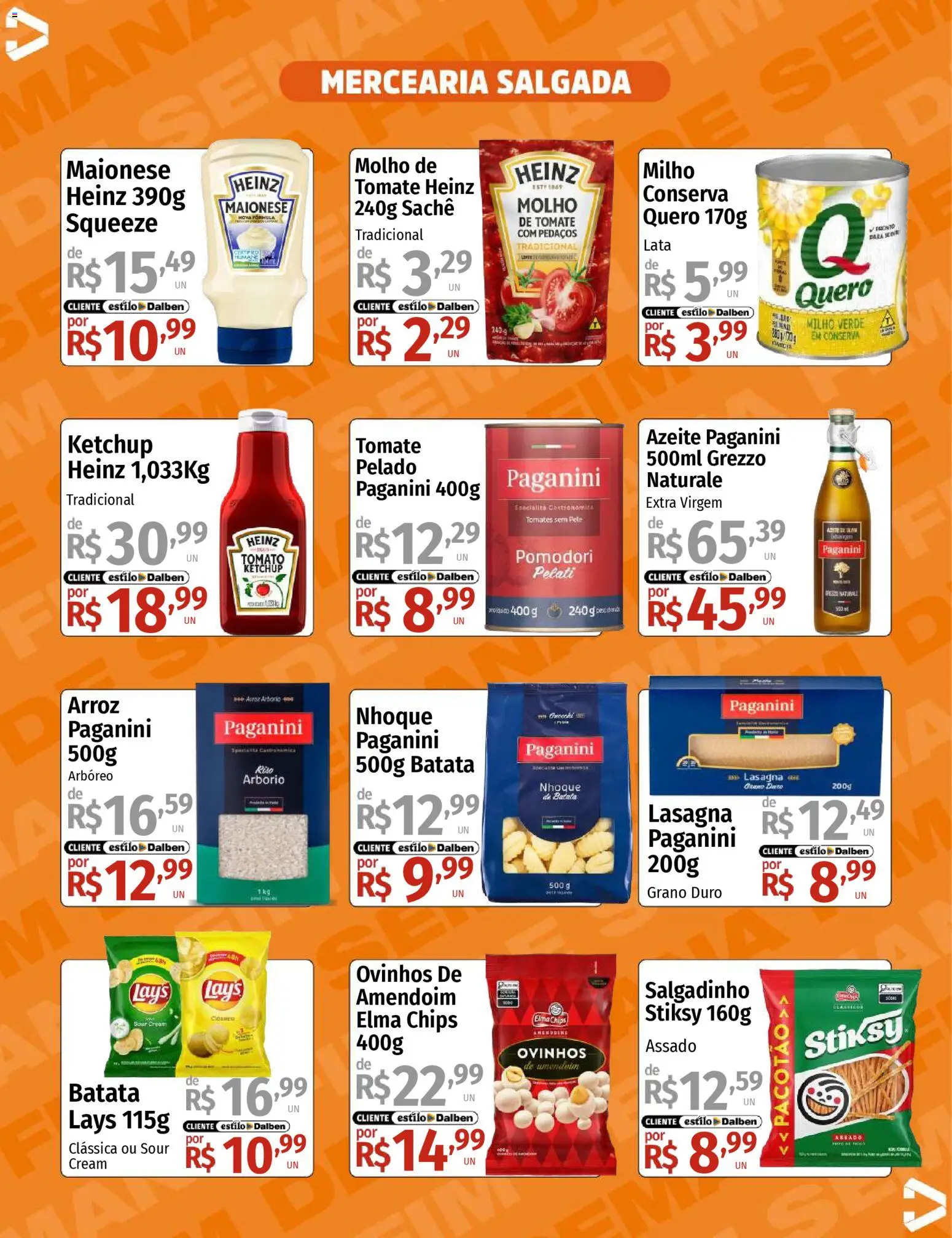 Supermercado Dalben Folheto - válido de 06.03.2026 | Página: 7 | Produtos: Milho verde, Tomates, Batata, Maionese