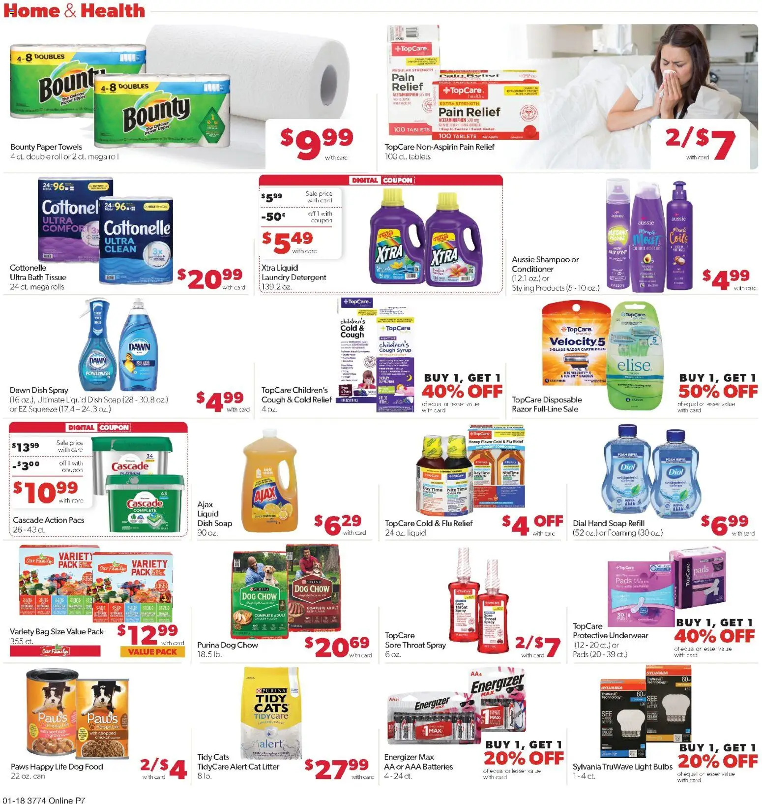 Family Fare Weekly Ad - valid from 18.01.2026 | Page: 11 | Products: Bath, Dog Food, Shampoo, Detergent
