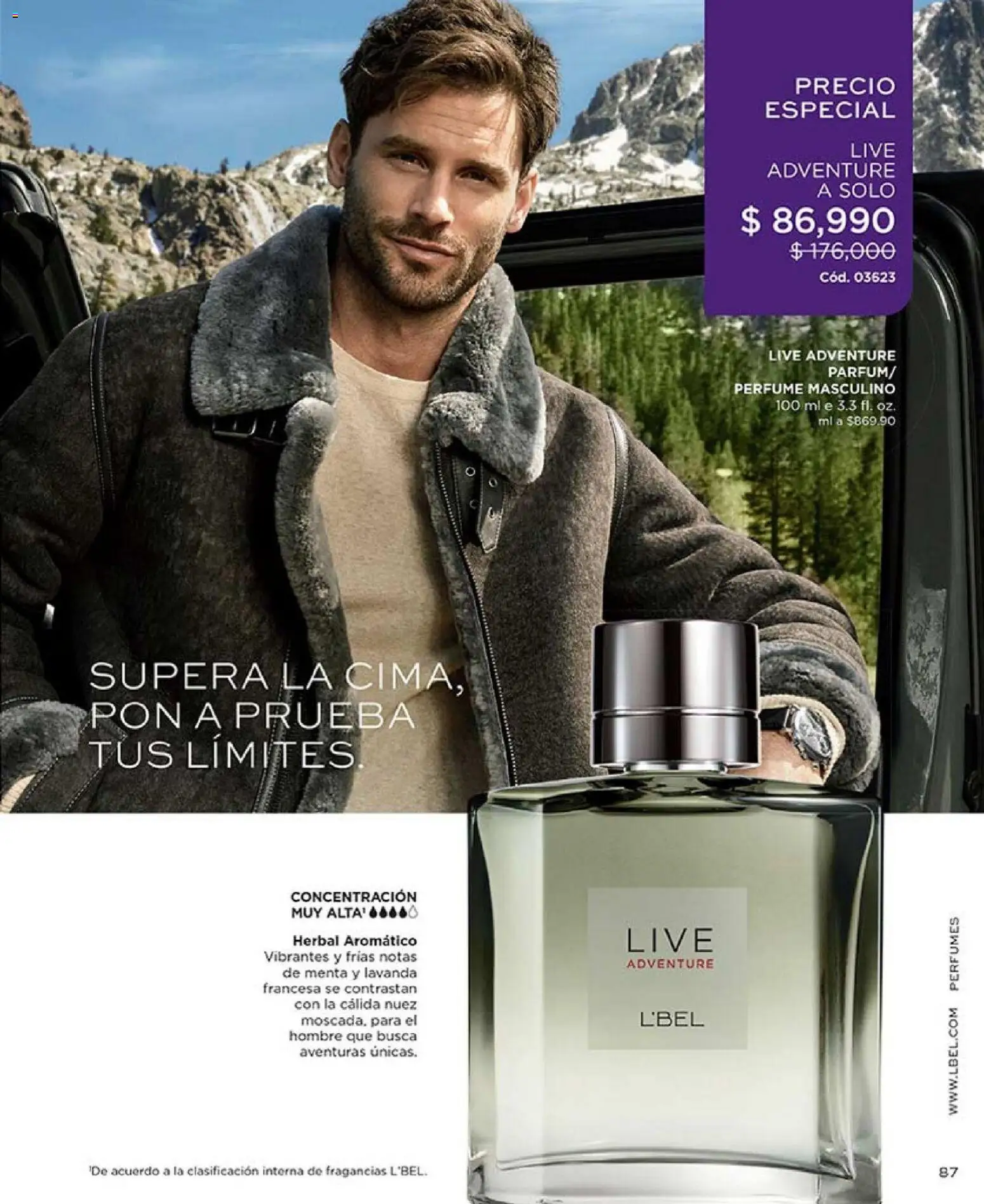 L'Bel revista - valida desde el 01.04.2026 | Página: 91 | Productos: Perfume, Nuez