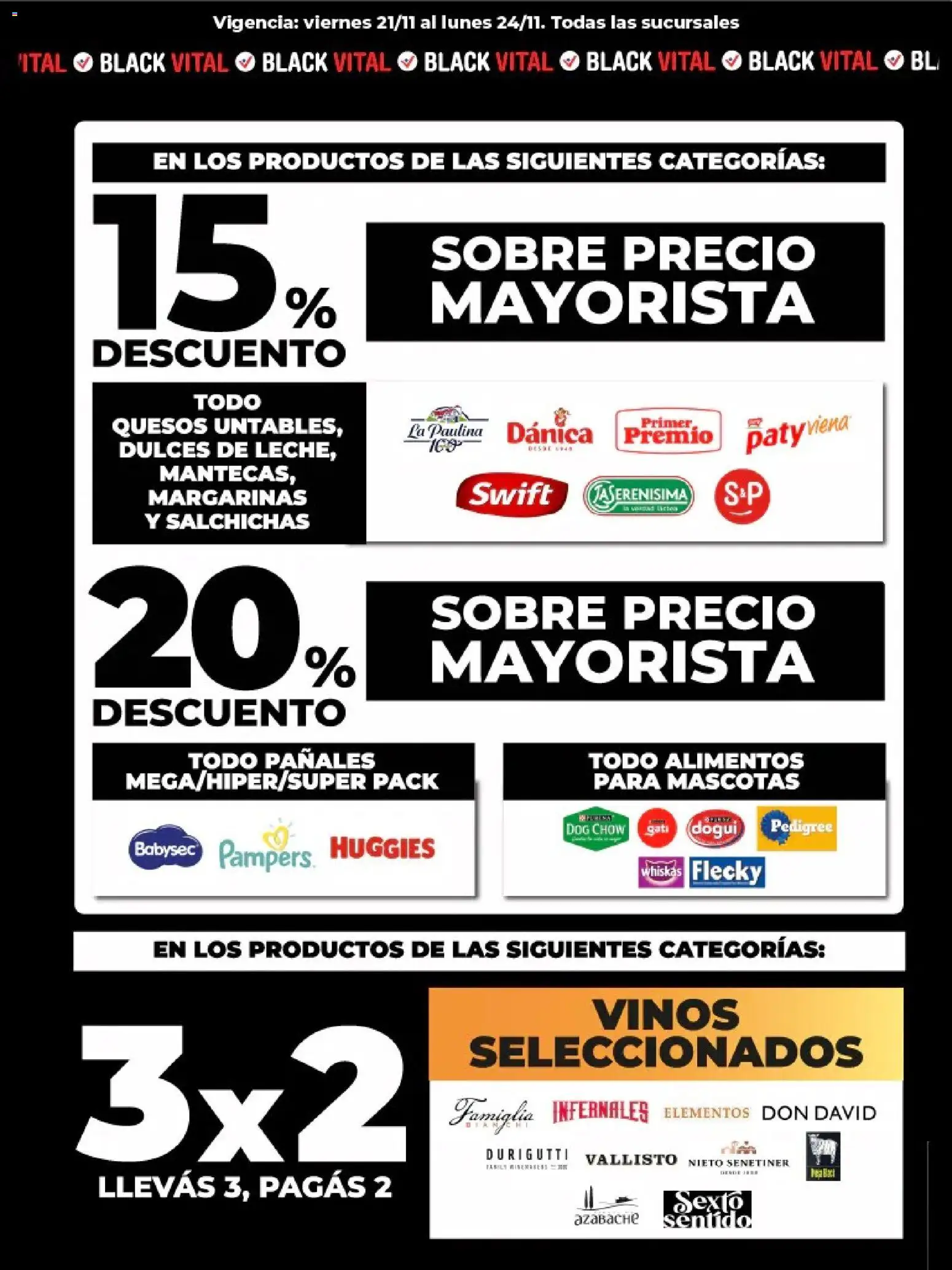 Vital - Ofertas fin - Bahía Blanca │ válido desde el 21.11.2025 | Página: 5 | Productos: Sobre, Pañales