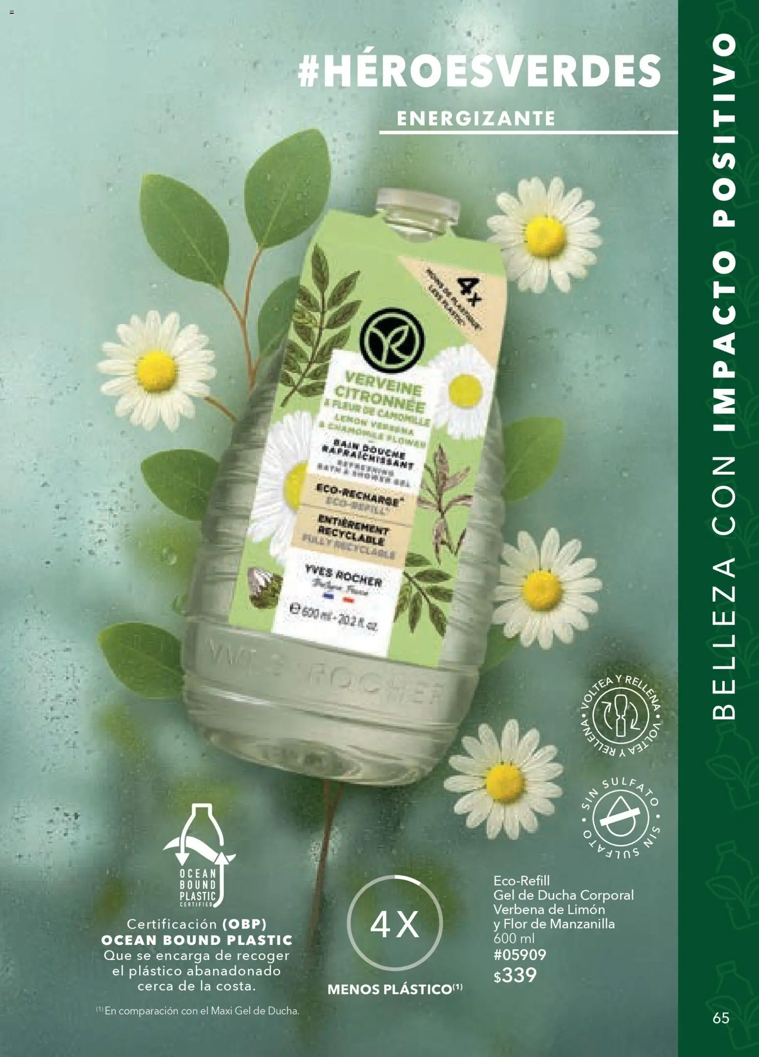 Nuevas ofertas de Yves Rocher válidas en toda la República Mexicana desde el 24.03.2026. ¡Encuentra las mejores ofertas en Yves Rocher campaña 5 2026! | Página: 67 | Productos: Limón, Gel de ducha