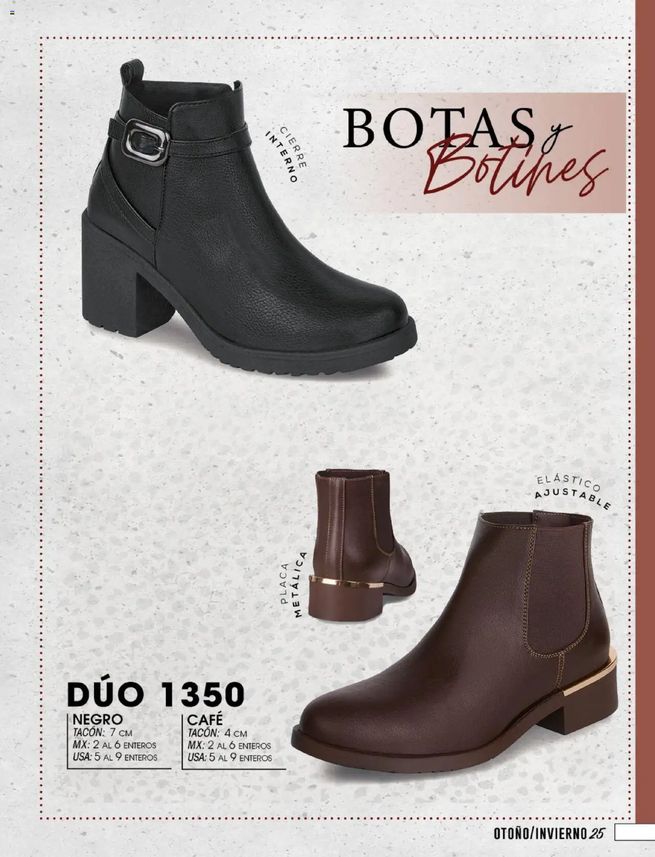 Nuevas ofertas de Cklass válidas en toda la República Mexicana desde el 14.07.2025. ¡Encuentra las mejores ofertas en Cklass catálogo Six y Duopack! | Página: 85 | Productos: Botas, Café, Botines