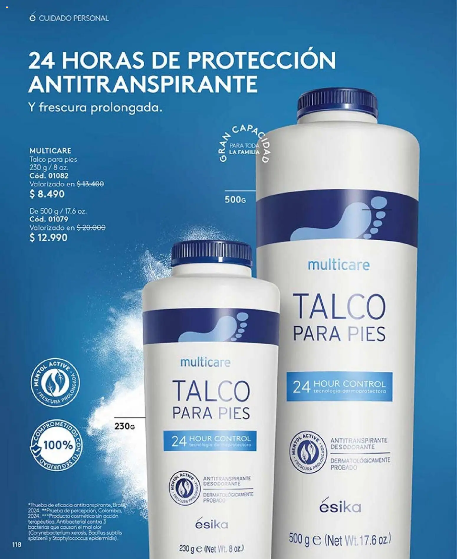 Catálogo Ésika Campaña 1 │ válido desde el 01.01.2026 | Página: 118 | Productos: Desodorante, Antitranspirante