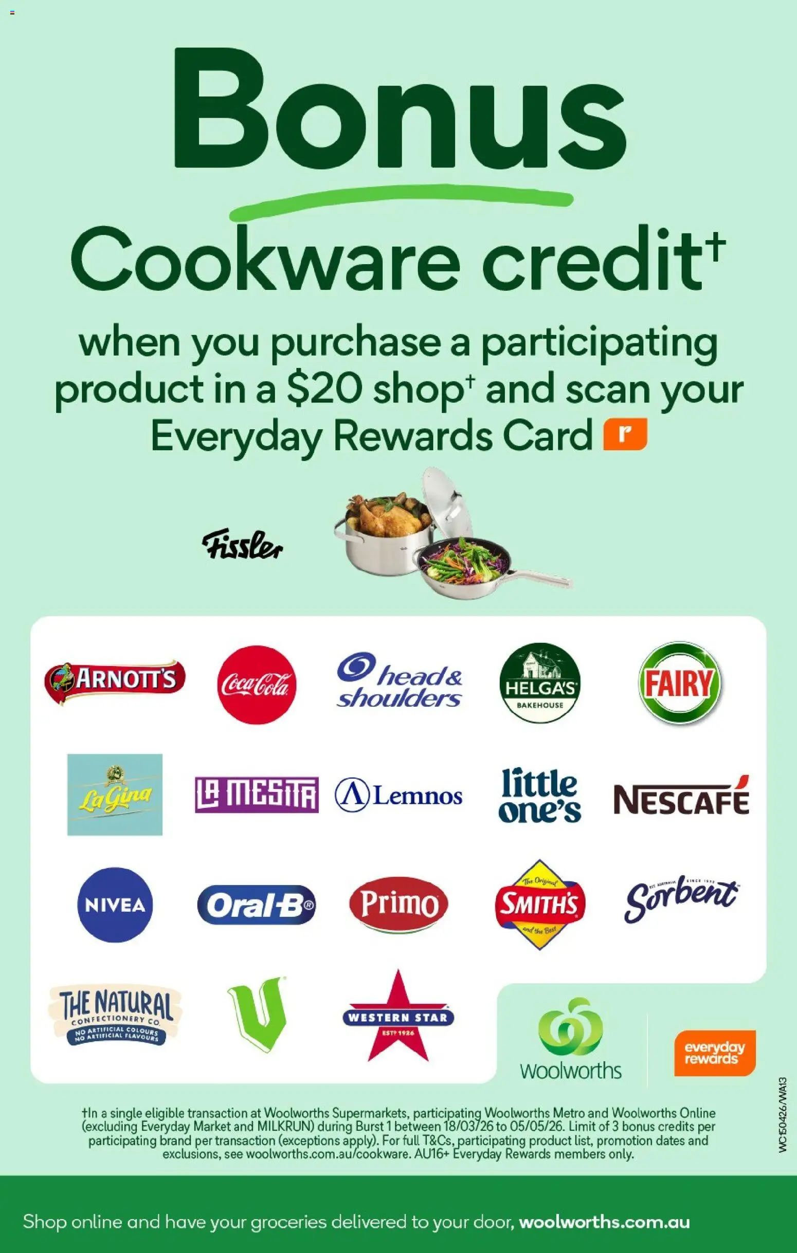 Woolworths catalogue - valid from 15.04.2026 | Page: 13 | Products: Cookware, Nescafe