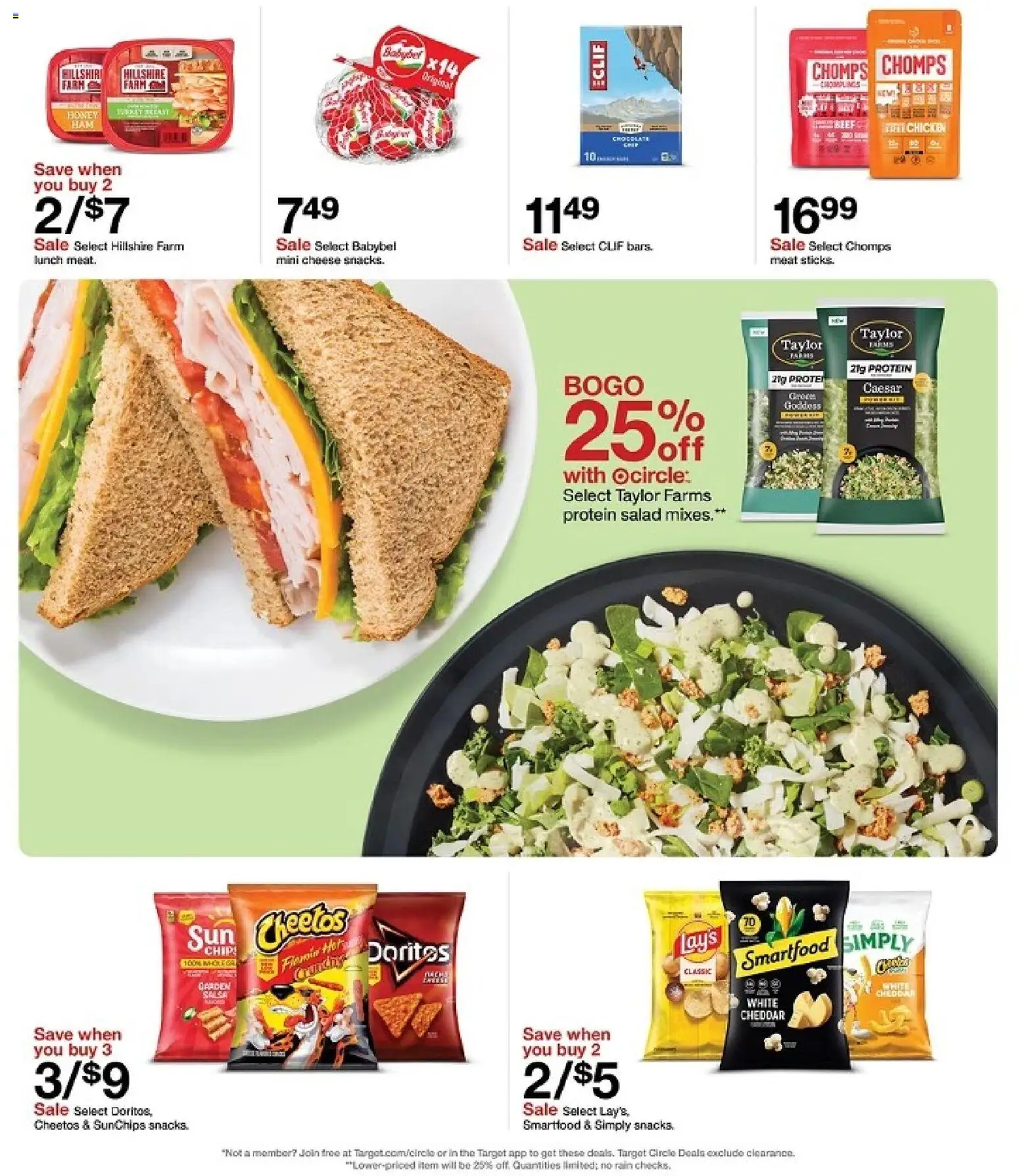 Target Weekly Ad - valid from 12.04.2026 | Page: 27 | Products: Cheese, Chocolate, Beef, Salad
