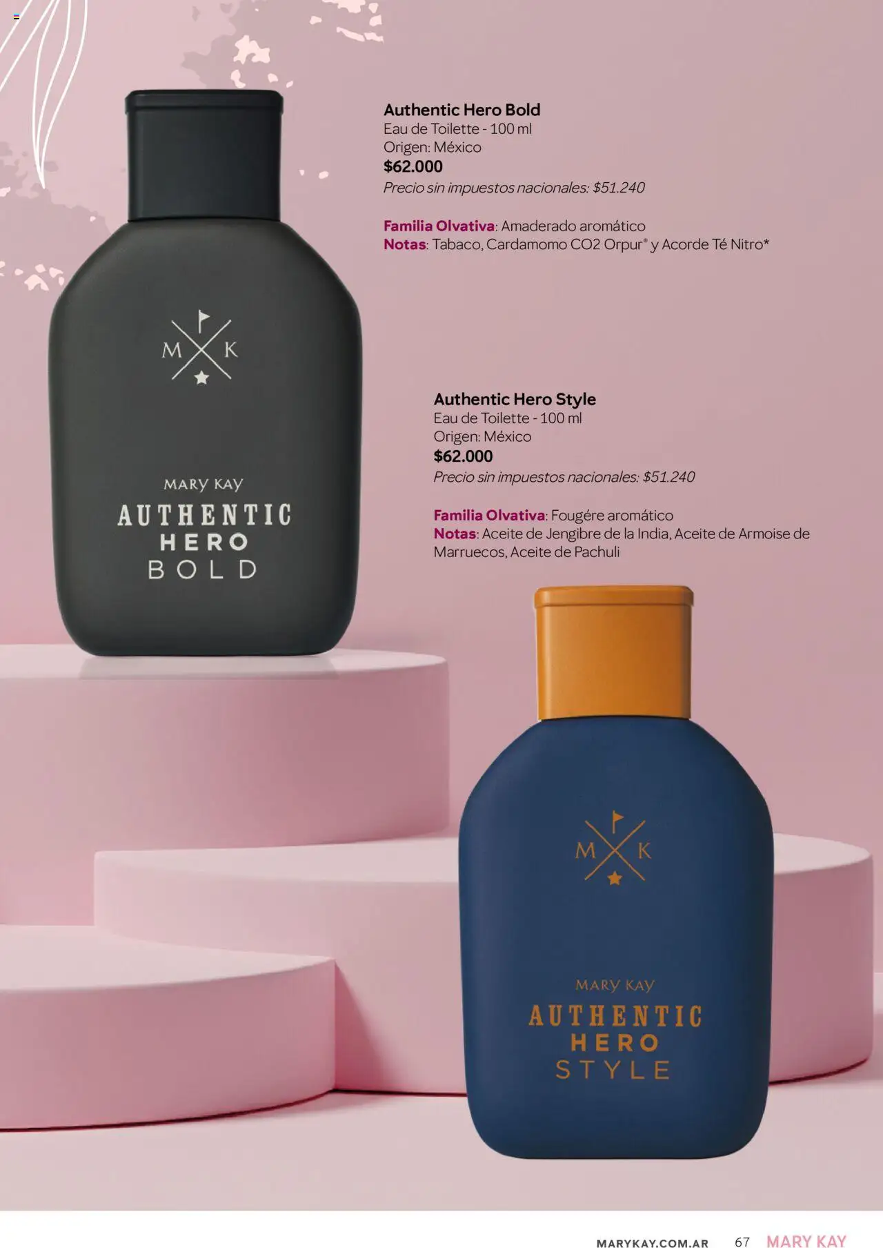 Mary Kay catálogo Invierno │ válido desde el 01.07.2025 | Página: 67 | Productos: Eau de toilette, Aceite, Té