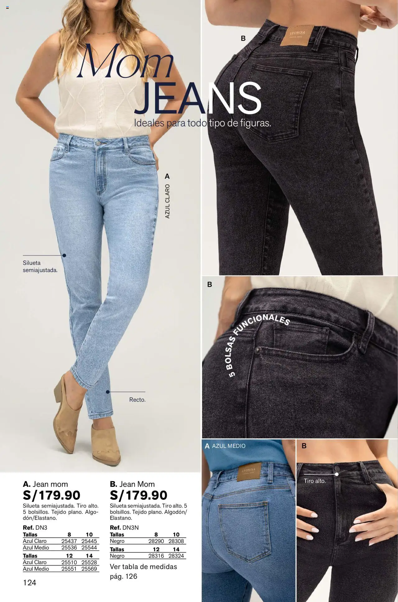 Catálogo Leonisa válido desde 04.08.2025 | Página: 124 | Productos: Jeans