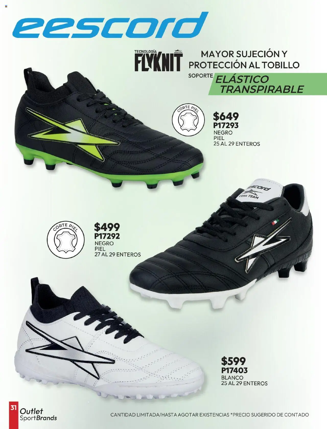 Nuevas ofertas de Cklass válidas en toda la República Mexicana desde el 19.08.2025. ¡Encuentra las mejores ofertas en Cklass - Catálogo Outlet Sportbrands! | Página: 34