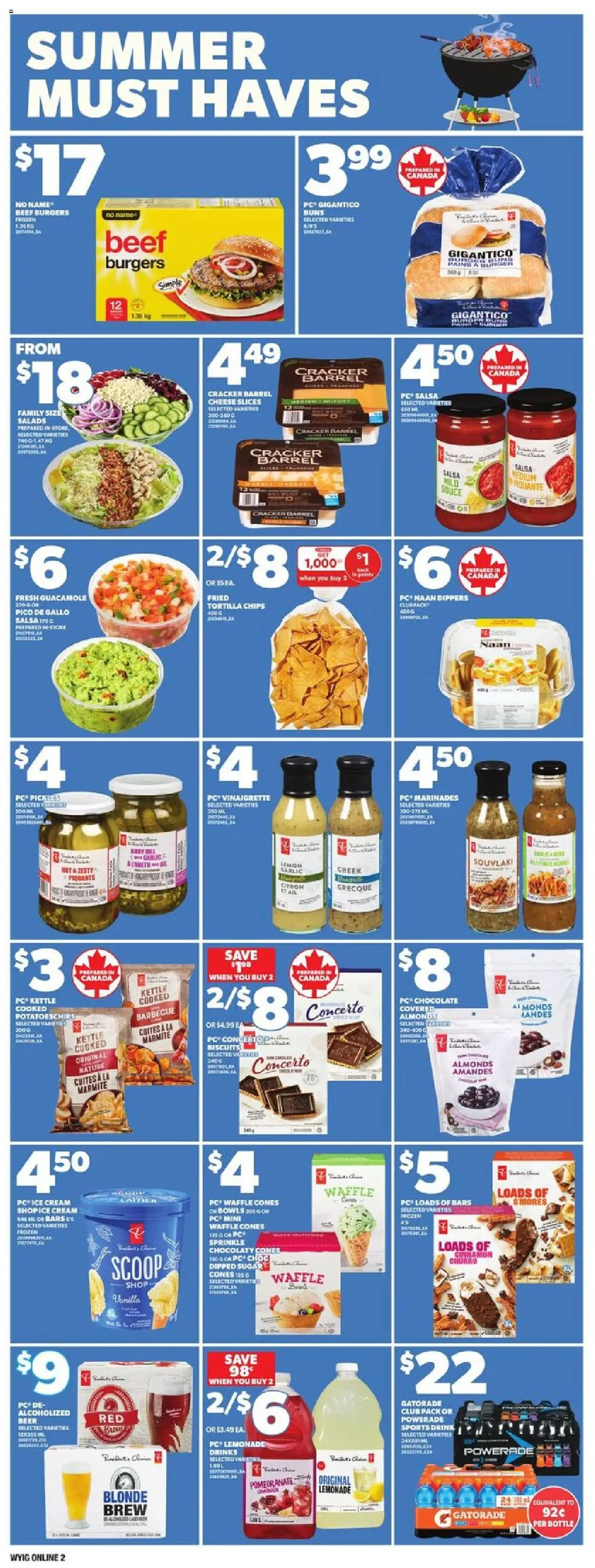 Independent Grocer flyer valid from 31.07.2025 | Page: 9 | Products: Salad, Potatoes, Salami, Tomatoes