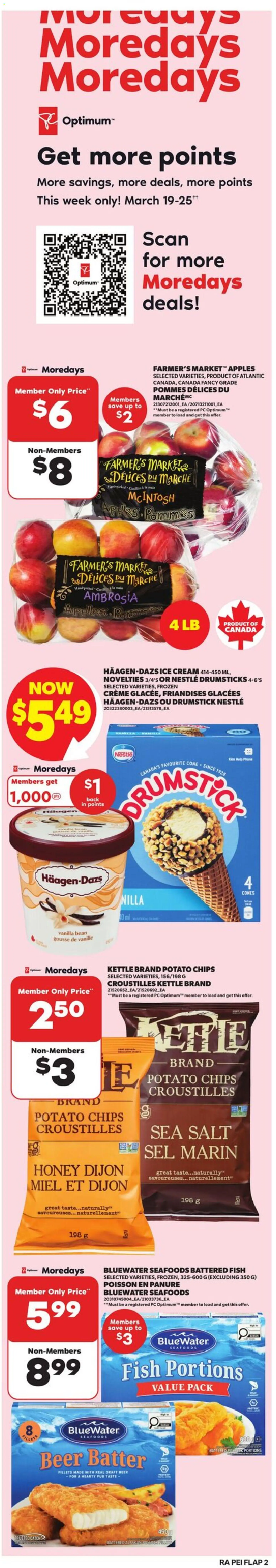 Atlantic Superstore flyer valid from 19.03.2026 | Page: 2 | Products: Fish, PC, Kettle, Powder