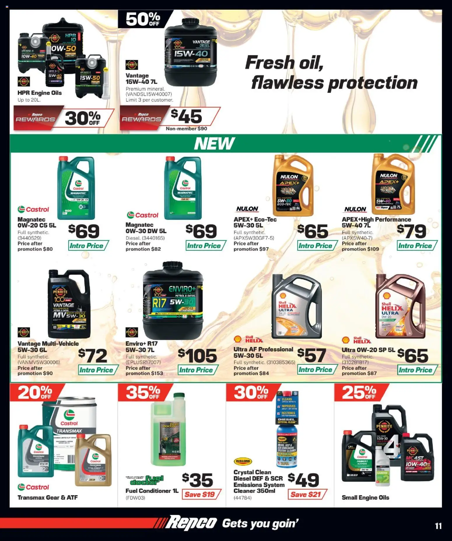 Repco catalogue - valid from 07.01.2026 | Page: 11 | Products: Cleaner, Conditioner