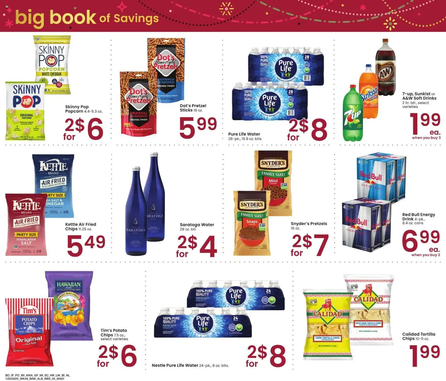 Albertsons Big Book of Savings - valid from 02.12.2025 | Page: 5 | Products: Corn, Water, Salt, Kettle