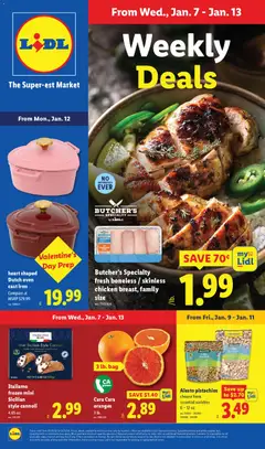 Preview of Lidl weekly ads valid from 07.01.2026