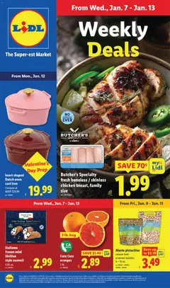 Preview of Lidl weekly ads valid from 07.01.2026