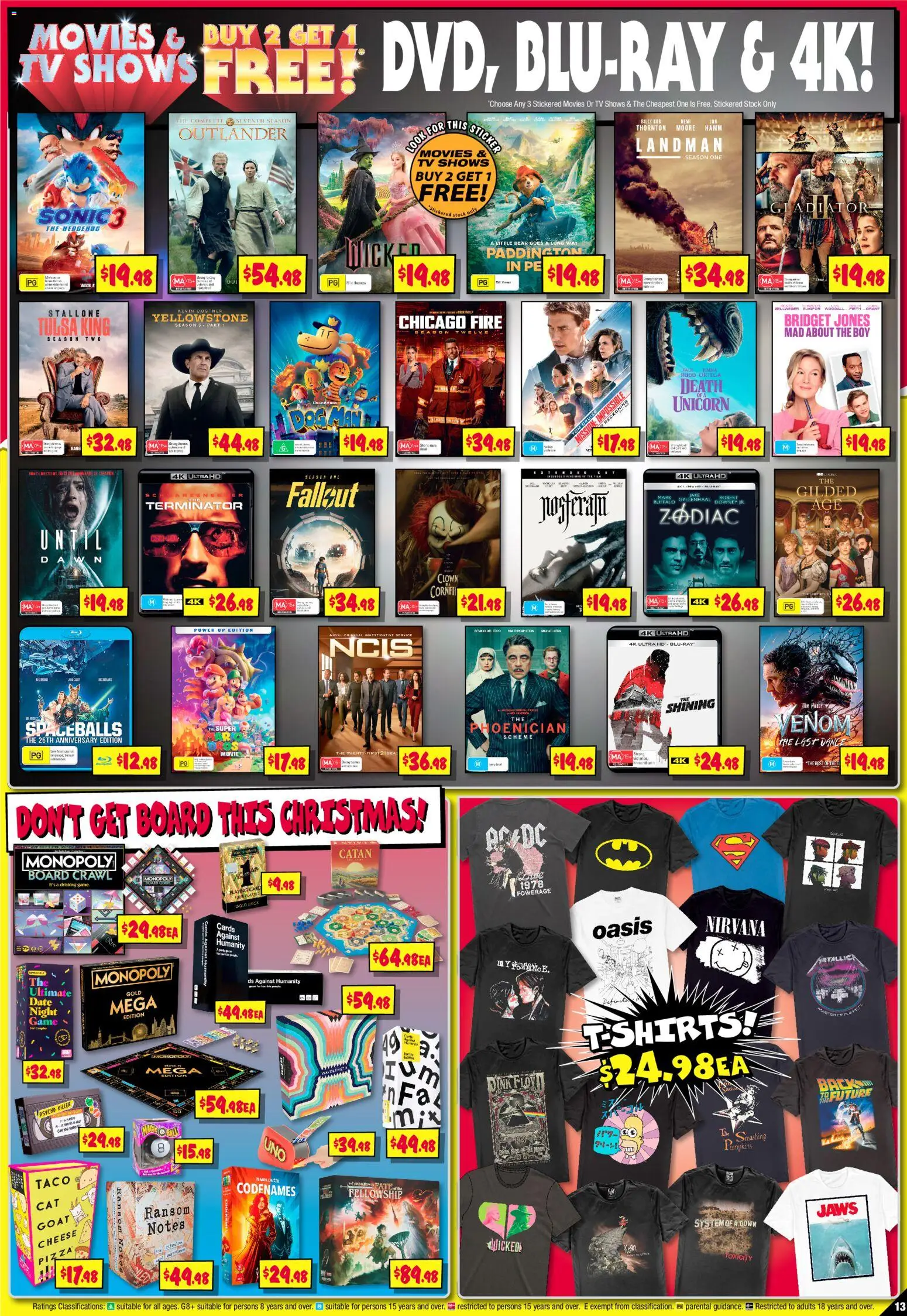 JB Hi-Fi catalogue - valid from 10.12.2025 | Page: 13 | Products: Cheese, Date, Tv, Game