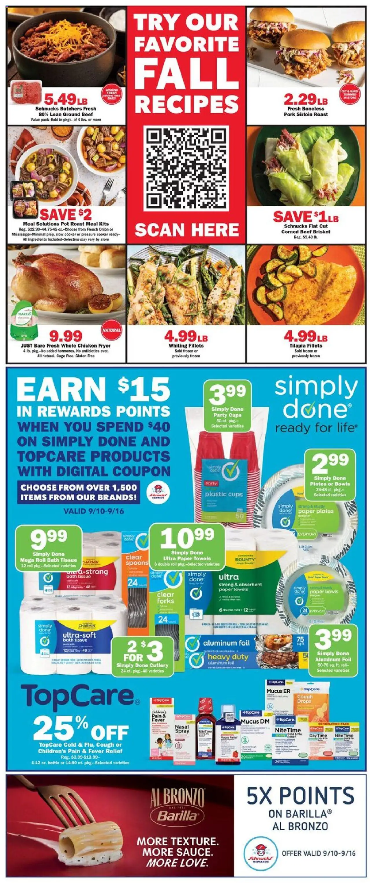 Schnucks Weekly Print Ad - IL - valid from 10.09.2025 | Page: 2 | Products: Bath, Pressure Cooker, Pork, Onion