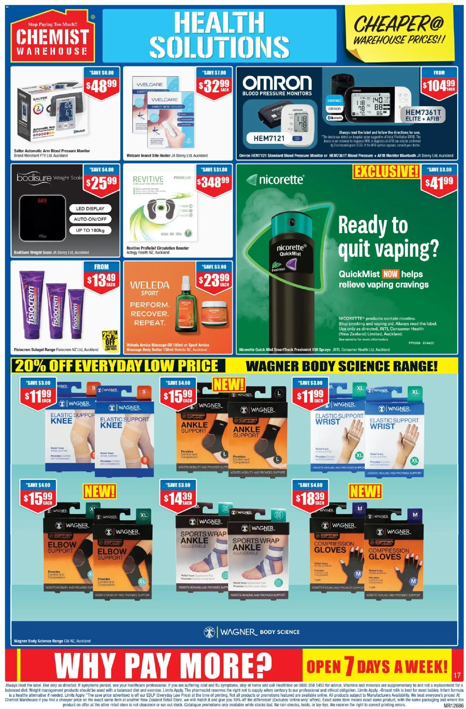 Chemist Warehouse catalogue from 08.01.2026 | Page: 17