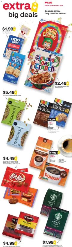 Preview of CVS Pharmacy weekly ads valid from 31.08.2025